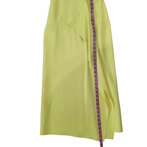 HUGO‎ BOSS Runway edition zest yellow dress sz 2 - Picture 10 of 14